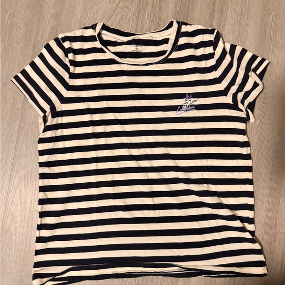Madewell striped embroidered tee - Picture 2 of 4
